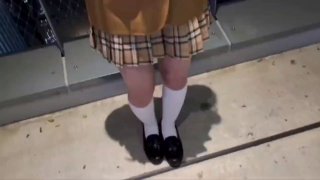 大屁股学生在牛仔姿势中被操得淫水直流